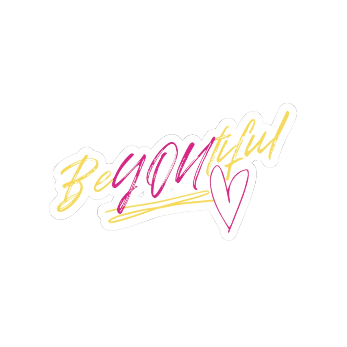BeYOUtiful Kiss-Cut Stickers