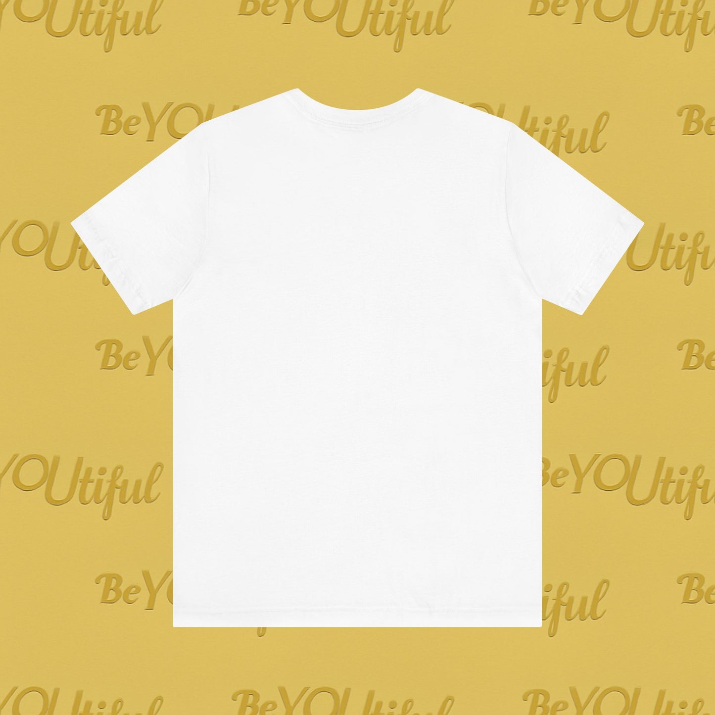 BeYOUtiful Signature Tee – Gray/Black Logo (Unisex), BeYOUtiful Shirt, Self-Love Tee, Inspirational Gift, Casual Wear, Everyday Comfort, Motivational T-shirt