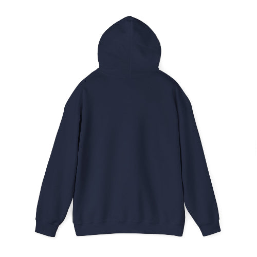 Wreck Shit With Love Navy Hoodie Back